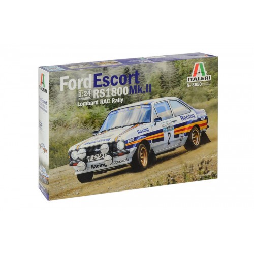 1/24 Italeri Ford Escort RS 1800 Mk.II Lombard RAC Rally 3650